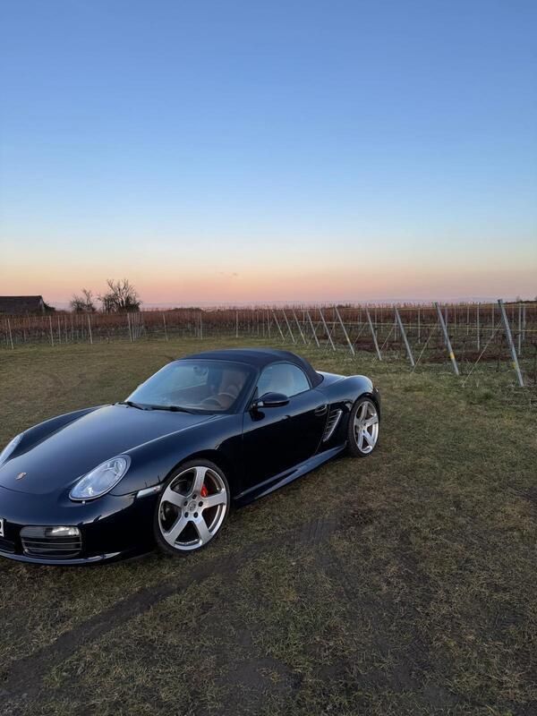 Blau Gebraucht 2006 Porsche Boxster S Chrono Cabrio | 28.449 € (Superpreis) - Bild 1/4