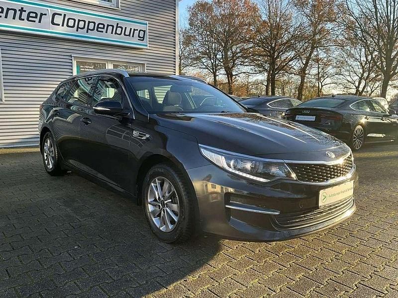 Gebraucht Kia Optima Edition 7 141 PS (103 kW) 2018 Schwarz Kombi