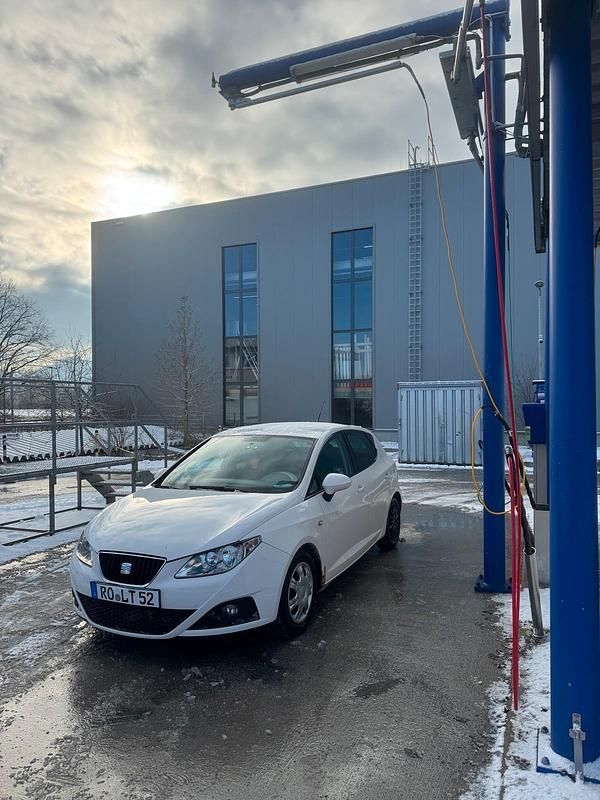 Gebraucht Seat Ibiza 2009 Weiß Kleinwagen