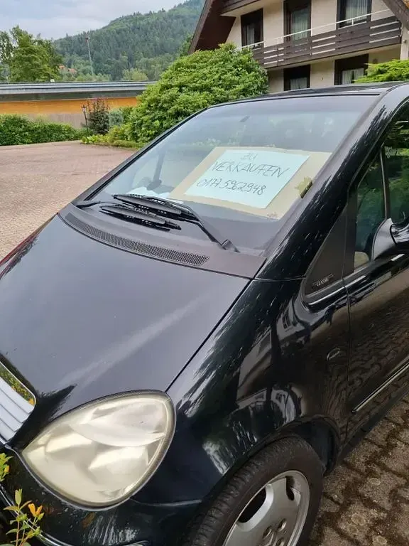 Gebraucht Mercedes A140 Avantgarde 82 PS (60 kW) 2003 Schwarz Van / Kleinbus