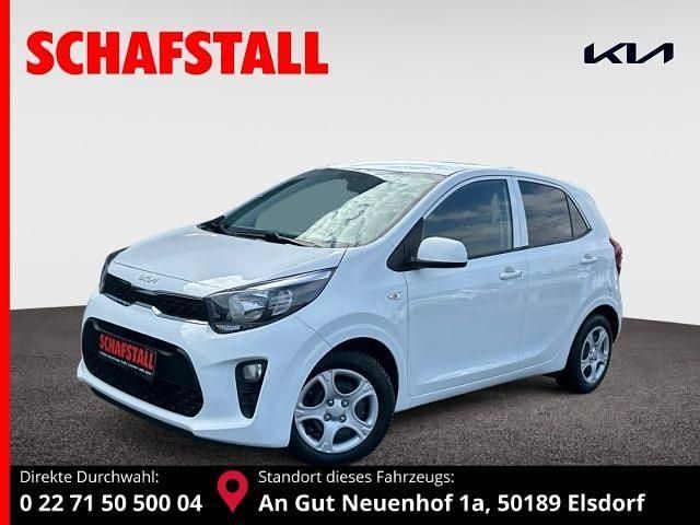 Weiss ((ud) schneeweiss) Gebraucht 2024 Kia Picanto Vision Kleinwagen | 15.379 € (Fairer Preis) - Bild 1/3