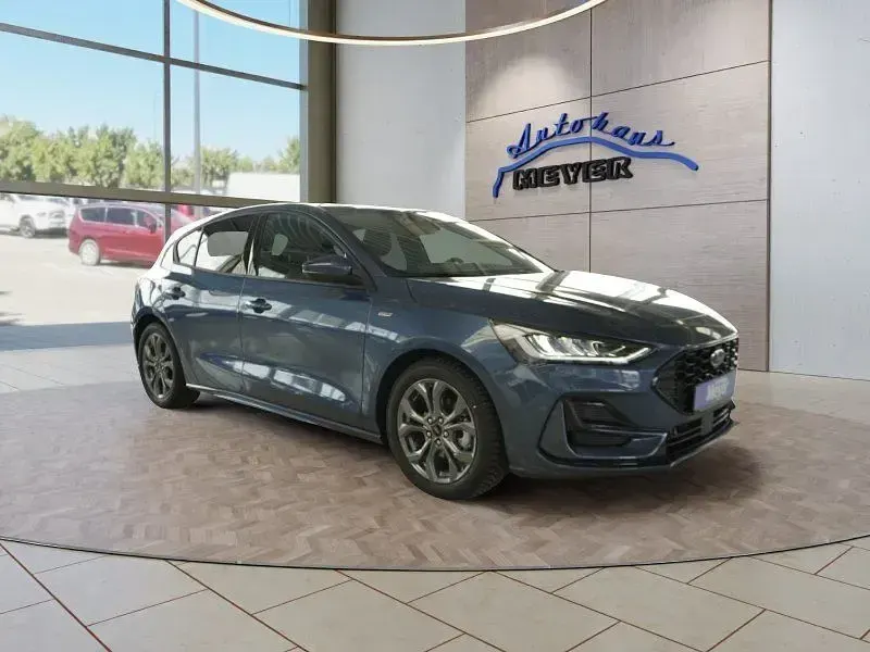 Ny Ford Focus ST-Line X 155 HK (114 kW) 2025 Blå Sedan