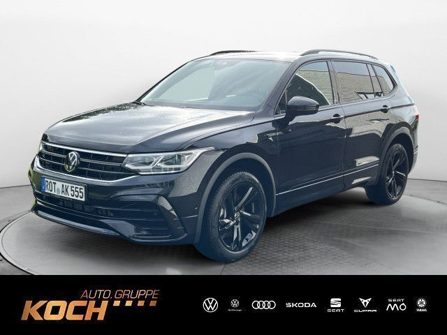 Schwarz Gebraucht 2024 VW Tiguan Allspace R-line SUV | 45.990 € (Teuer) - Bild 1/4