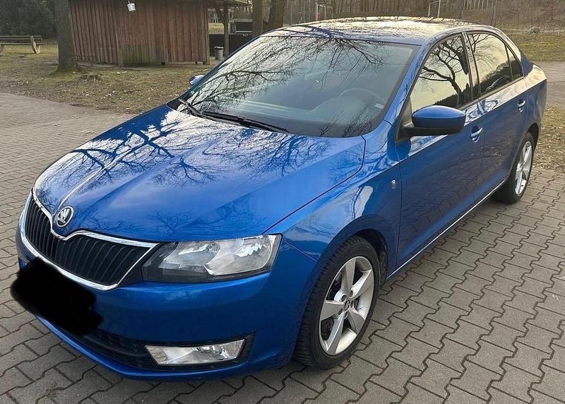 Second-hand Skoda Rapid Active 90 CP (66 kW) 2014 Albastru Hatchback