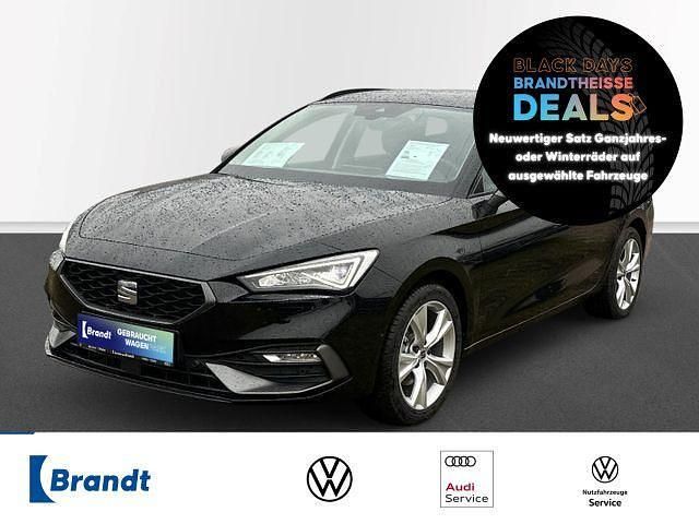 Midnight schwarz metallic (metallic) Gebraucht 2024 Seat Leon FR Kombi | 28.690 € (Fairer Preis) - Bild 1/3