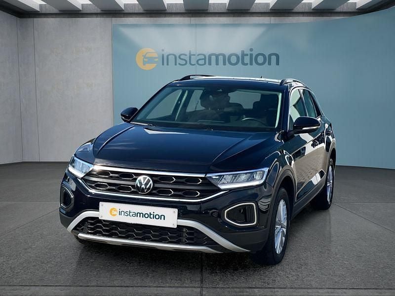 Schwarz Gebraucht 2023 VW T-Roc SUV | 24.249 € (Guter Preis) - Bild 1/4