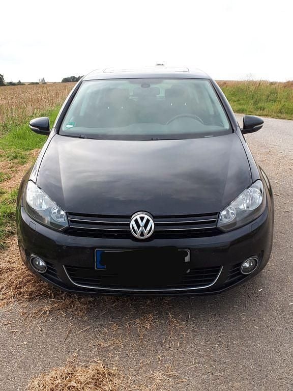 Gebraucht VW Golf VII Style 122 PS (89 kW) 2012 Schwarz Limousine