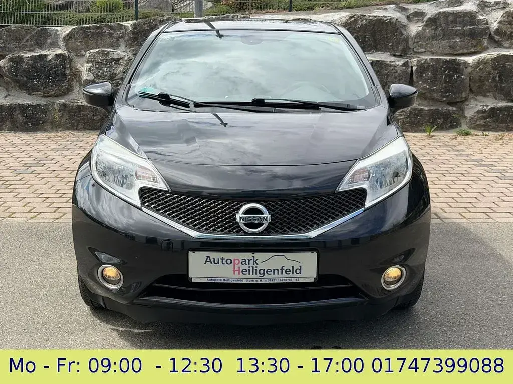 Gebraucht Nissan Note Acenta+ 90 PS (66 kW) 2016 Schwarz Kleinwagen