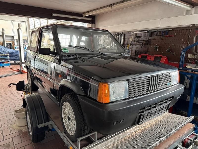Gebraucht Fiat Panda 45 PS (33 kW) 1991 Schwarz Cabrio