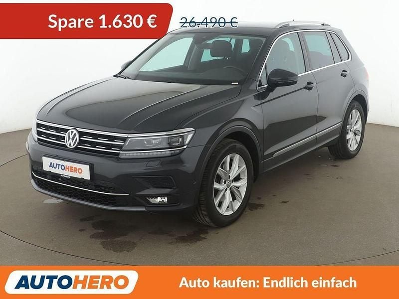 Gebraucht VW Tiguan Highline 150 PS (110 kW) 2019 Grau SUV
