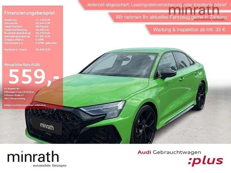 Kyalamigrün Gebraucht 2025 Audi RS3 Ambiente Limousine | 58.439 € (Superpreis) - Bild 1/4