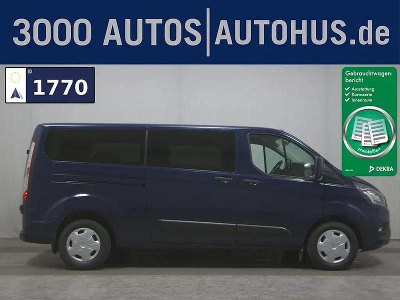 Blazerblau Gebraucht 2019 Ford Transit Custom Trend Kombi | 23.480 € (Fairer Preis) - Bild 1/4