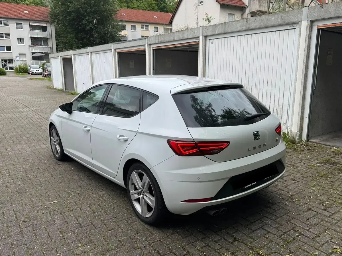 Brugt Seat Leon FR 150 HK (110 kW) 2018 Hvid Sedan