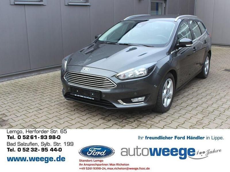Grau Gebraucht 2018 Ford Focus Titanium Kombi | 14.290 € (Fairer Preis) - Bild 1/4