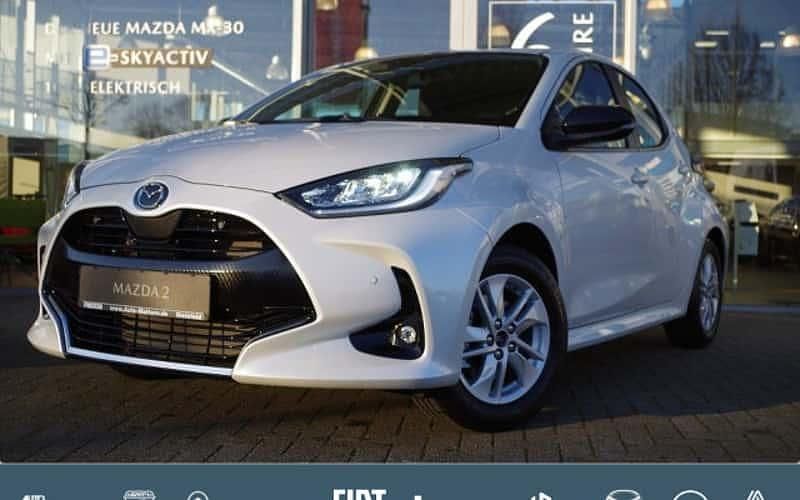 Weiß northern white pearl Gebraucht 2023 Mazda 2 Comfort Kleinwagen | 19.990 € (Fairer Preis) - Bild 1/4