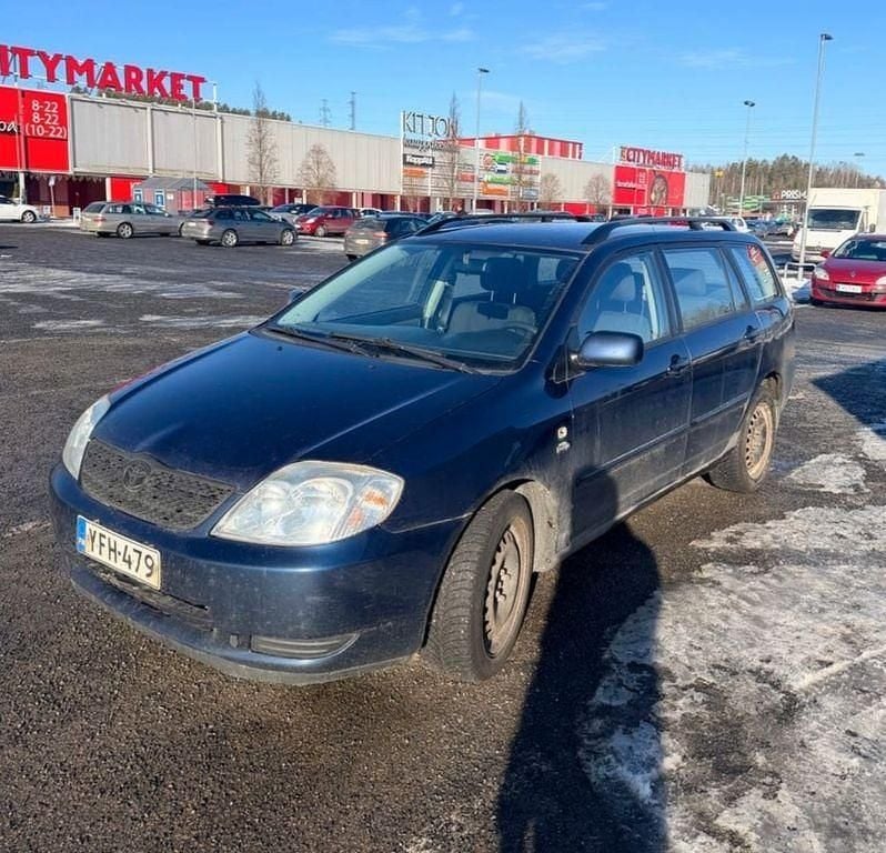 Gebraucht Toyota Corolla 97 PS (71 kW) 2002 Blau Kombi