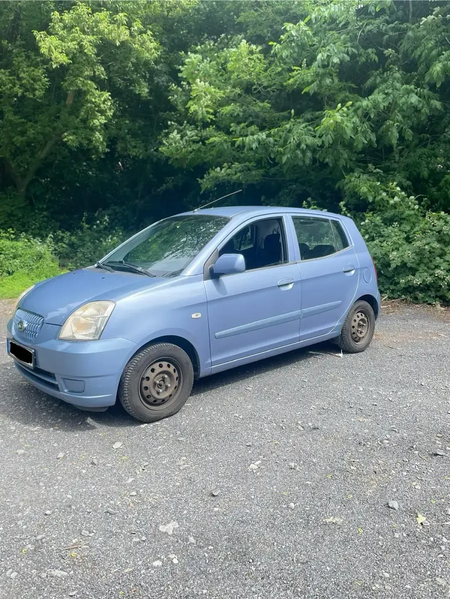 Gebraucht Kia Picanto EX 65 PS (47 kW) 2004 Blau Kleinwagen