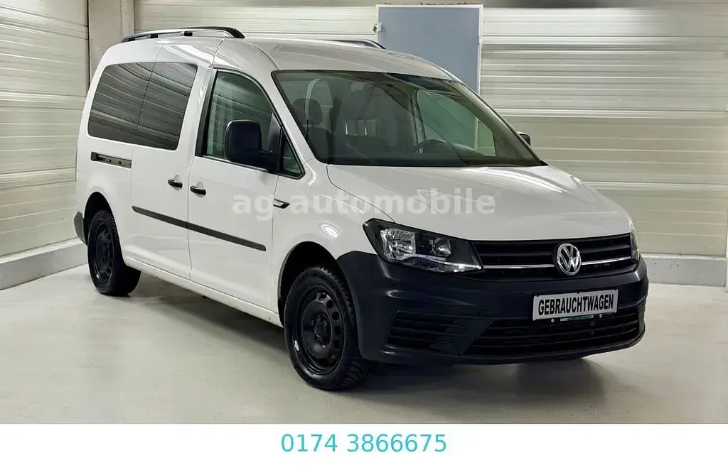 Usata VW Caddy 150 CV (110 kW) 2018 Bianco Monovolume