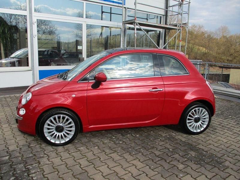 Gebraucht Fiat 500 Lounge 86 PS (63 kW) 2012 Rot Kleinwagen