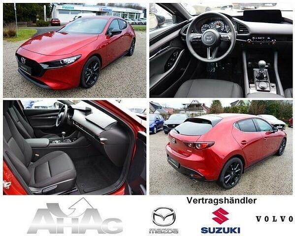 Rot Gebraucht 2022 Mazda 3 Homura-Line Kleinwagen | 27.440 € - Bild 1/2