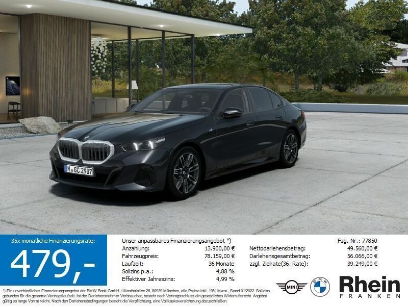 Sophistograu brillanteffekt m Neu 2025 BMW 520 M Sport Limousine | 64.590 € (Fairer Preis) - Bild 1/4