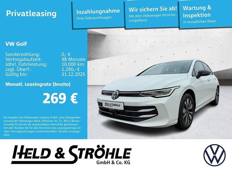 Pure white Neu 2025 VW Golf VIII Goal Limousine | 31.490 € (Etwas zu teuer) - Bild 1/4