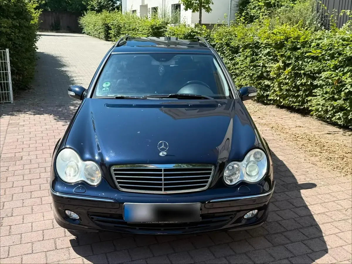 Gebraucht Mercedes C320 AMG 218 PS (160 kW) 2005 Blau Kombi