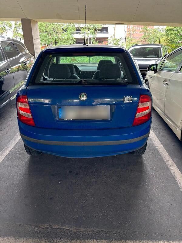 Blau Gebraucht 2007 Skoda Fabia Kleinwagen | 1.200 € (Guter Preis) - Bild 1/4