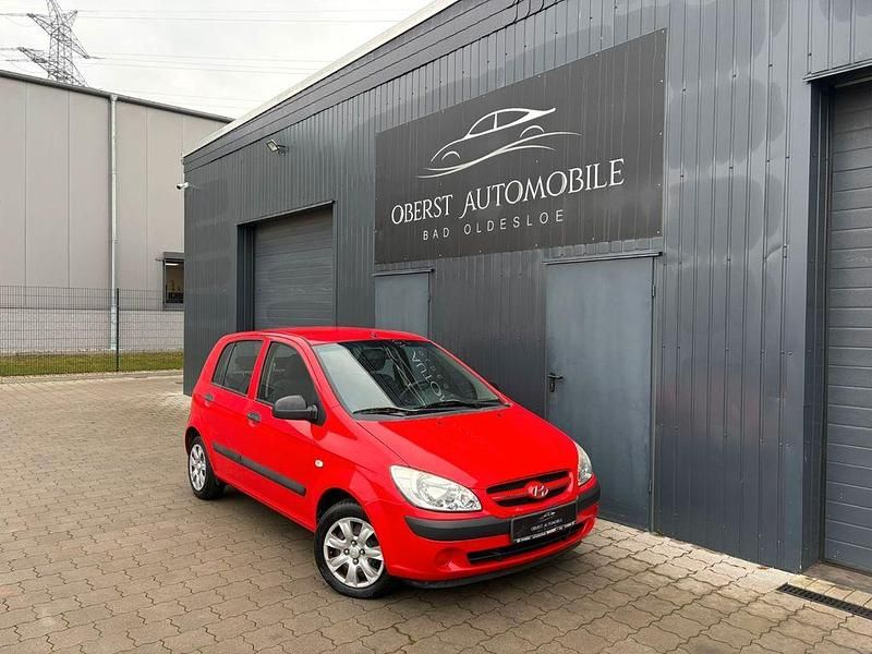 Gebraucht Hyundai Getz Basis 67 PS (49 kW) 2008 Rot Kleinwagen