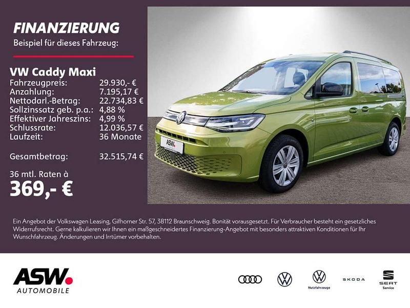 Golden green metallic Gebraucht 2022 VW Caddy California Van / Kleinbus | 29.930 € (Teuer) - Bild 1/4