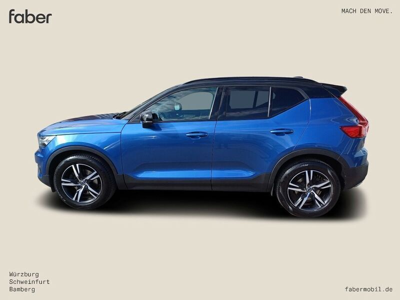Blau Gebraucht 2019 Volvo XC40 R-Design SUV | 27.900 € (Teuer) - Bild 1/4