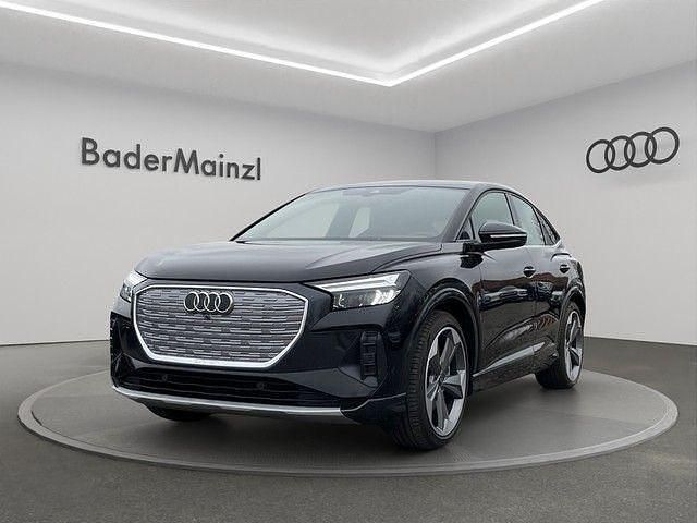 Schwarz Gebraucht 2024 Audi Q4 Sportback e-tron Sport SUV | 45.930 € (Teuer) - Bild 1/4