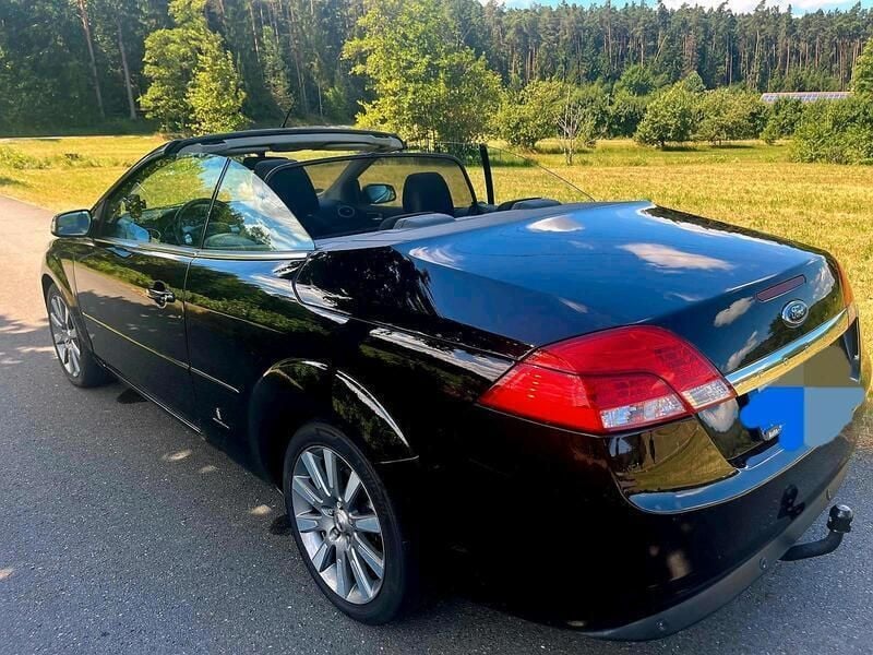 Schwarz Gebraucht 2008 Ford Focus Cabriolet Cabrio | 7.500 € - Bild 1/4