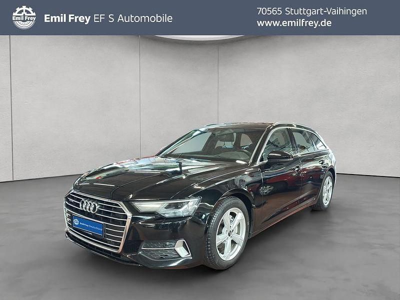 Brillantschwarz Gebraucht 2021 Audi A6 Sport Kombi | 21.590 € (Guter Preis) - Bild 1/4