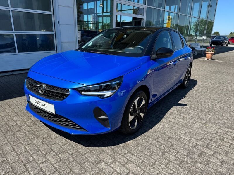 Blau Gebraucht 2022 Opel Corsa-e Elegance Kleinwagen | 17.350 € (Fairer Preis) - Bild 1/4