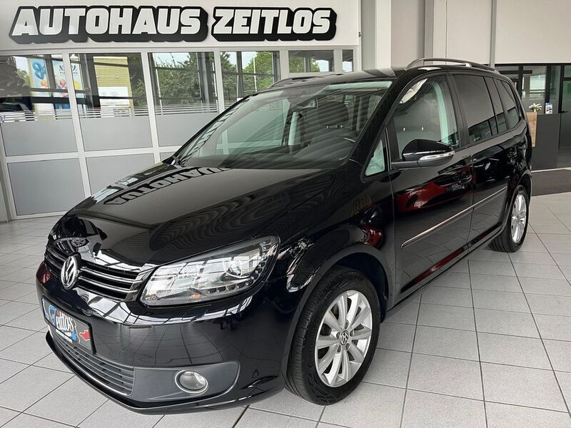 Schwarz Gebraucht 2012 VW Touran Highline Van / Kleinbus | 7.490 € (Fairer Preis) - Bild 1/4