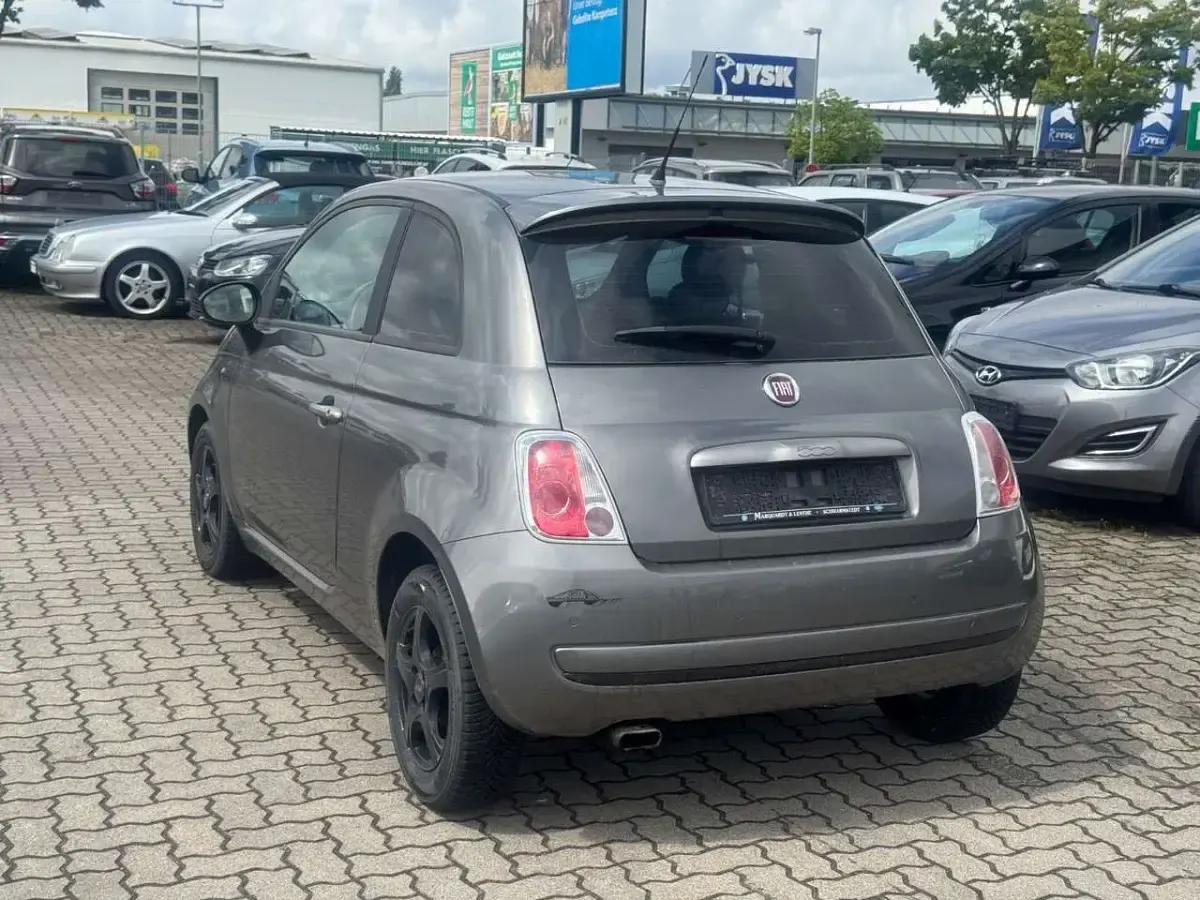 Gebraucht Fiat 500 86 PS (63 kW) 2011 Grau Kleinwagen