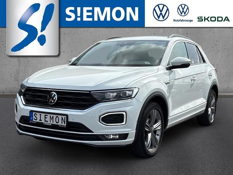 Weiss Gebraucht 2020 VW T-Roc Sport SUV | 23.930 € (Fairer Preis) - Bild 1/4
