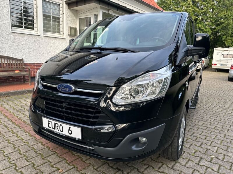 Iridiumschwarz metallic Gebraucht 2017 Ford Tourneo Custom Van / Kleinbus | 18.900 € (Fairer Preis) - Bild 1/4