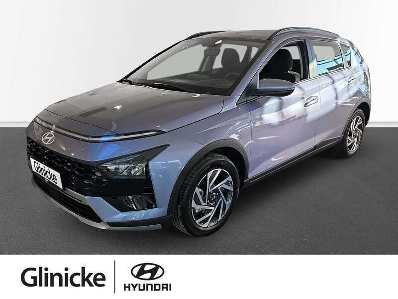 Meta blue / mic Neu 2025 Hyundai Bayon Trend SUV | 23.490 € (Teuer) - Bild 1/4
