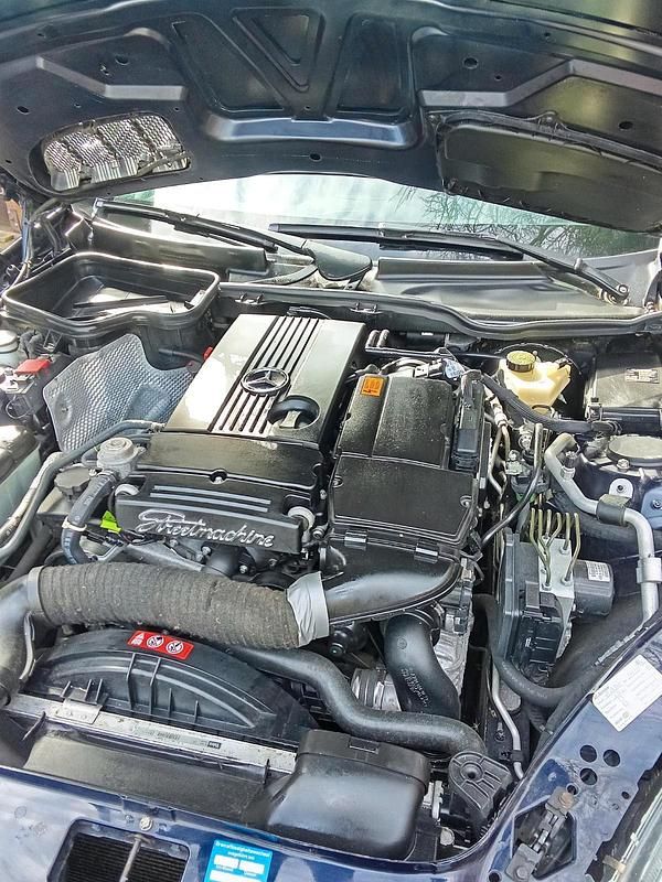 Gebraucht Mercedes SLK200 Edition 164 PS (120 kW) 2004 Blau Cabrio