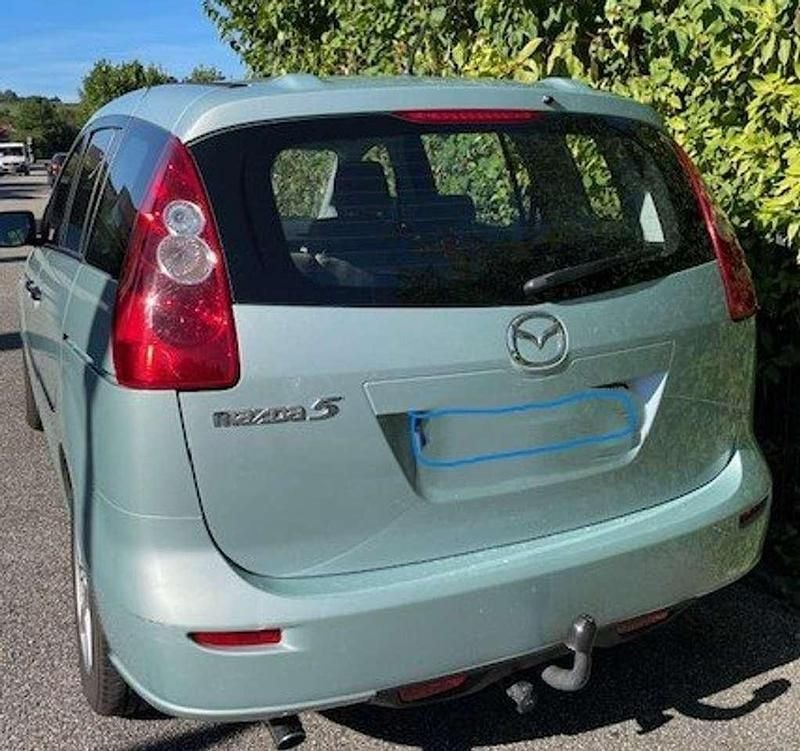 Gebraucht Mazda 5 Comfort 116 PS (85 kW) 2005 Blau Van / Kleinbus