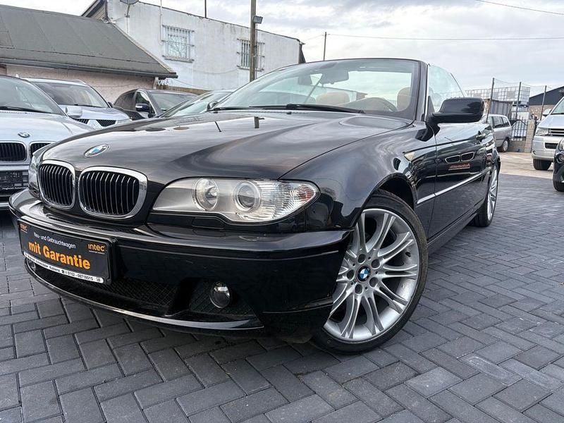 Schwarz Gebraucht 2006 BMW 325 Cabriolet Sport Line Cabrio | 8.999 € (Guter Preis) - Bild 1/4
