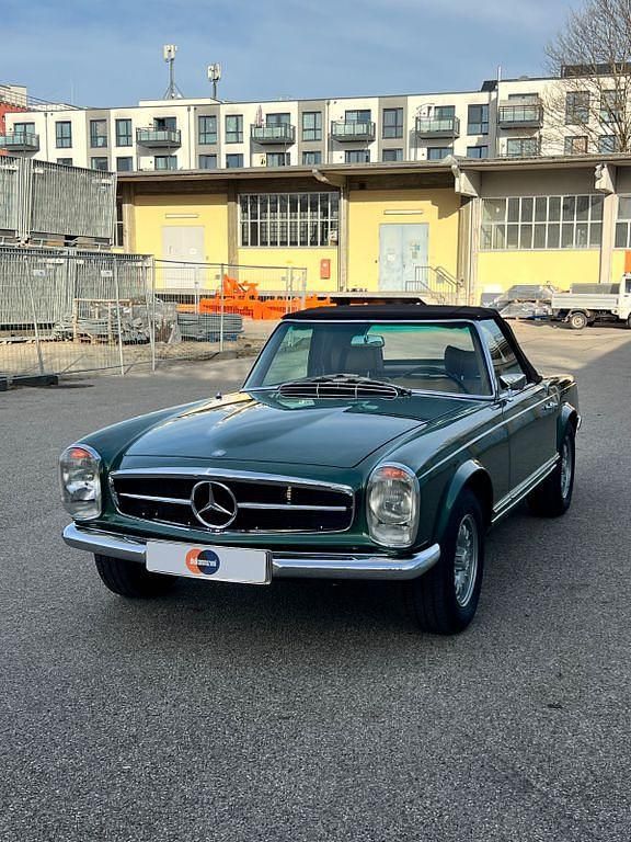 Gebraucht Mercedes SL280 170 PS (125 kW) 1968 Grün Cabrio