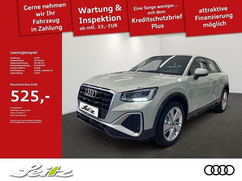 Silber Neu 2025 Audi Q2 S-Line SUV | 38.049 € (Fairer Preis) - Bild 1/3