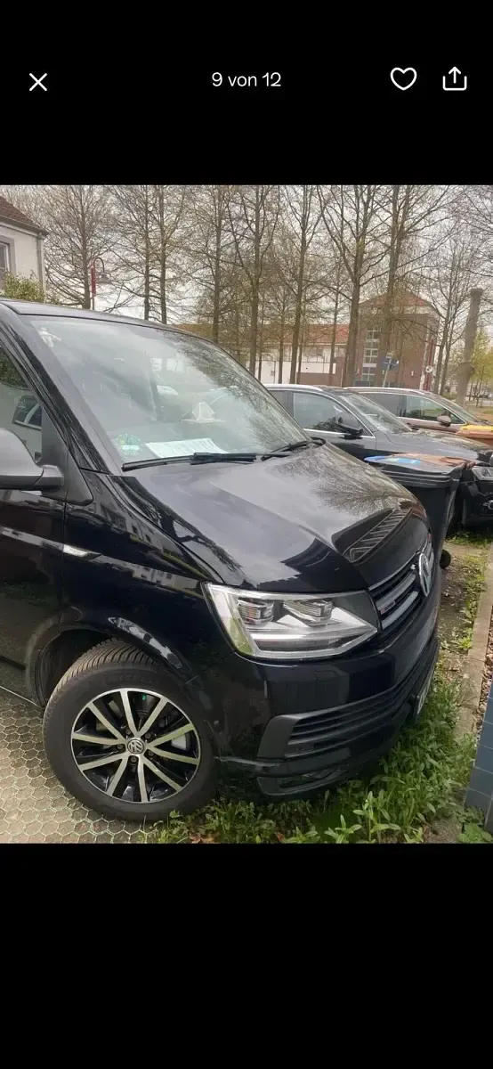 Gebraucht VW Multivan 150 PS (110 kW) 2017 Schwarz Van / Kleinbus
