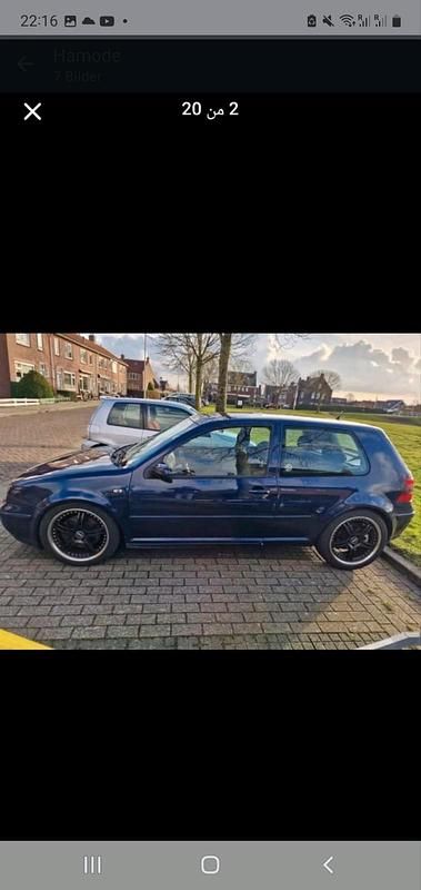 Gebraucht VW Golf IV GTI 180 PS (132 kW) 2002 Blau Kleinwagen