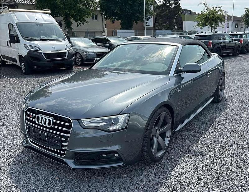 Daytonagrau Gebraucht 2015 Audi A5 Cabriolet S-Line Cabrio | 16.900 € (Fairer Preis) - Bild 1/4