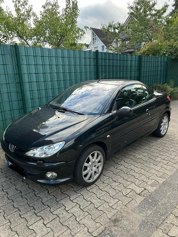 Gebraucht Peugeot 206 80 PS (58 kW) 2005 Schwarz Kleinwagen