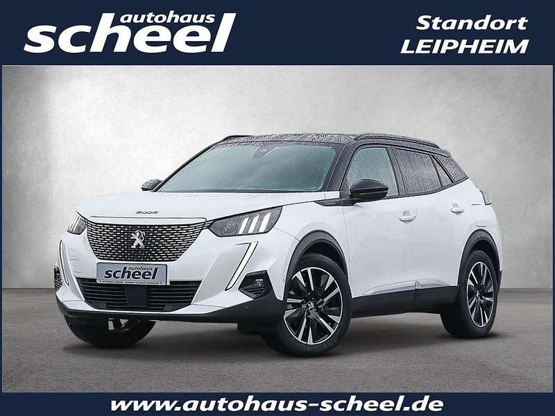 Weiss perlmutt Gebraucht 2021 Peugeot e-2008 GT SUV | 18.790 € (Fairer Preis) - Bild 1/4
